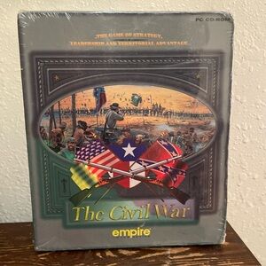 NEW The Civil War PC CD-ROM Game By Empire Interactive 1995 WINDOWS VTG SEALED